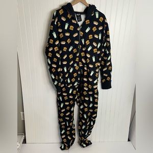 In & Out Unisex Jumper Pajamas 2xl